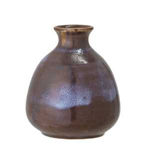 Vase Delano, Ø8.5 x H9cm, braun