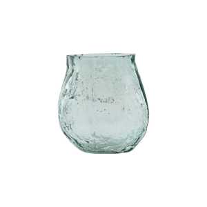 Vase Moun, Ø9 x H9.5cm, hellblau
