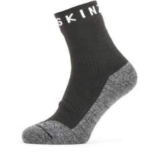 Warm Weather Soft Touch Ankle Length Sock Musta / Harmaa S