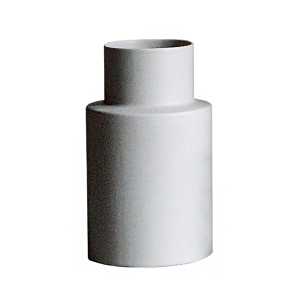 DBKD Oblong Vase mole (grau) small, 24cm