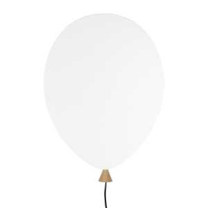 Globen Lighting Balloon Wandleuchte weiß-Esche