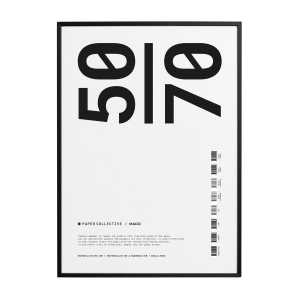 Paper Collective Paper Collective Rahmen Plexiglas-schwarz 50 x 70cm