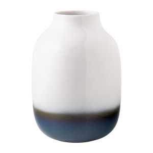 Villeroy & Boch Lave Home shoulder Vase 22cm blau-weiß