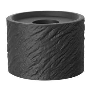 Villeroy & Boch Manufacture Rock Home Kerzenständer 4,8 cm Schwarz