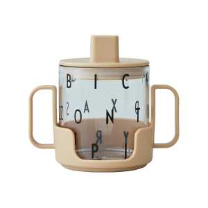Design Letters Grow with your cup Tasse Beige