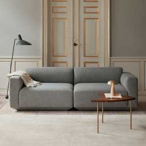 &Tradition - Develius Sofa, Konfiguration A, dunkelgrün (Velvet 1 forest)