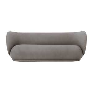 ferm LIVING Rico Sofa 3-Sitzer Brushed warm grey