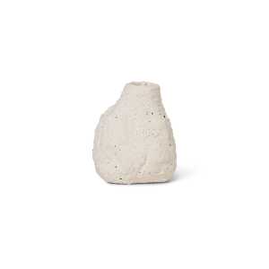ferm LIVING Vulca Vase mini Off white stone