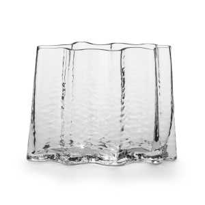 Cooee Gry wide Vase 24cm Clear