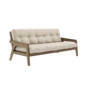 KARUP Design - Grab Sofa, Kiefer carobbraun / beige (747)