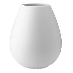 Knabstrup Keramik Earth Vase 24cm Kalkweiß