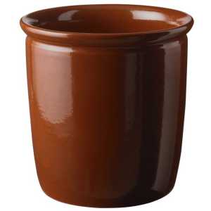 Knabstrup Keramik Pickle Dose 4 l Braun