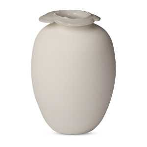 Northern Brim Vase 18cm Beige