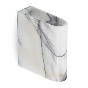 Northern Monolith Kerzenhalter Wand Mixed white marble