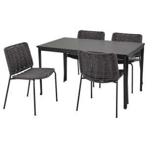 TEGELÖN / TEGELÖN Tisch+4 Stühle/außen