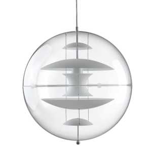 Verpan VP Globe Glass Pendelleuchte Ø50cm