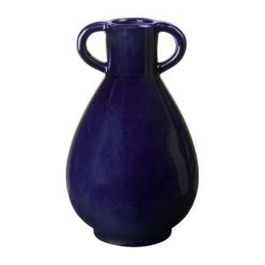 Broste Copenhagen Simi Vase 29cm Deep cobolt blue