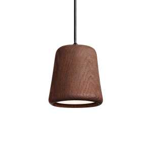 New Works Material Pendelleuchte Smoked oak