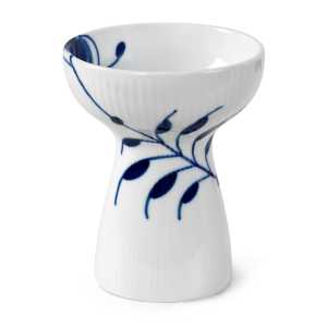 Royal Copenhagen Blue Fluted Mega Vase geöffnet 11cm