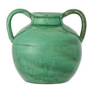 Bloomingville Cham Deco Vase 25,5cm Grüne Terrakotta