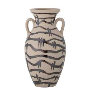 Bloomingville - Ohana Vase, H 31 cm, schwarz