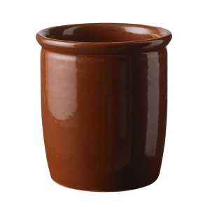 Knabstrup Keramik Pickle Dose 1 l Braun