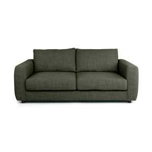 Nuuck - Bente 2,5-Sitzer Sofa, 182 x 100 cm, hellgrau (Melina Grey Breeze 1240)