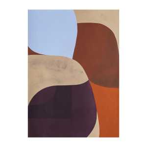 Paper Collective Painted Shapes 02 Poster 50x70 cm