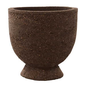 AYTM Terra Blumentopf-Vase Ø15cm Java brown