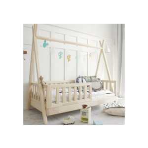 DB-Möbel Kinderbett Kinderbett Tipi duo 190x90 Naturholz