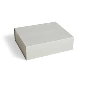 HAY Colour Storage L Box mit Deckel 34,5 x 41,5cm Grey