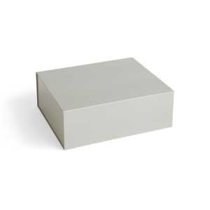 HAY Colour Storage M Box mit Deckel 29,5 x 35cm Grey