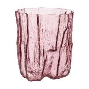 Kosta Boda Crackle Vase 270 mm Rosa