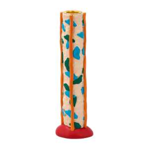 Villa Collection Styles Kerzenhalter Flecken 21cm Blue-orange