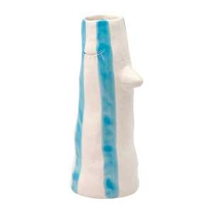 Villa Collection Styles Vase mit Schnabel und Wimpern 26cm Blue