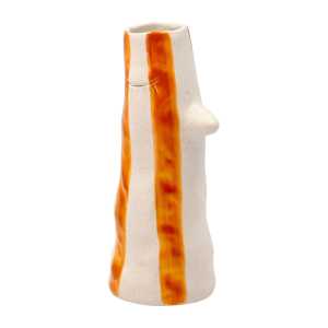 Villa Collection Styles Vase mit Schnabel und Wimpern 26cm Brown