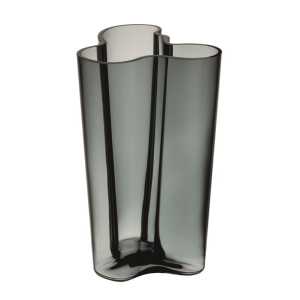 Iittala Alvar Aalto Vase dunkelgrau 251mm