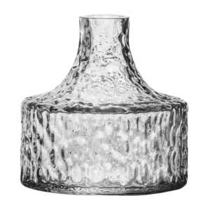 Skrufs Glasbruk Kolonn Vase strukturiert 11cm