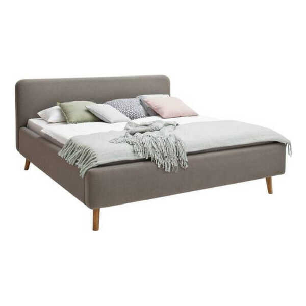 Livetastic POLSTERBETT Taupe