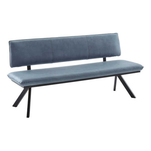 Cantus SITZBANK Schwarz, Hellblau