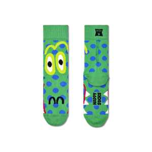 Grüne Kinder Crocodile Crew Socken | Happy Socks