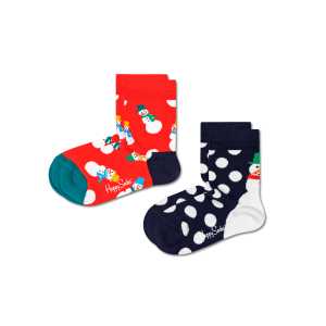 2-pack Kids Snowman Socks