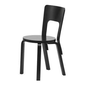 Artek - Stuhl 66, schwarz