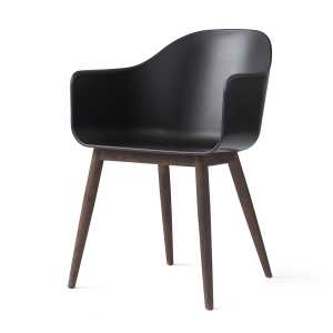 Audo - Harbour Chair (Holz), eiche dunkel / schwarz (MENU)