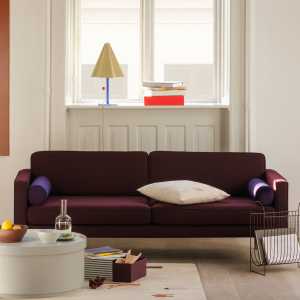 Broste Copenhagen - Wind Sofa L 200 cm, light grey