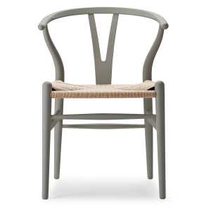 Carl Hansen - CH24 Soft Wishbone Chair Ilse Crawford, Buche soft clay / Naturgeflecht