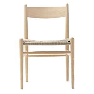 Carl Hansen - CH36 Chair, Eiche geseift / Naturgeflecht