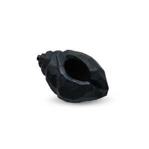 Cooee The Pear Shell Skulptur 16cm Coal