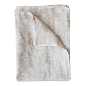Fine Little Day Gran Jacquard gewebtes Handtuch 90 x 139cm Sand-weiß