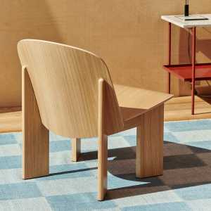 HAY - Chisel Lounge Chair, Eiche